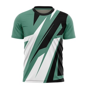 Camiseta Deportiva de Punto para Hombre, Sublimada, Personalizada, de Poliéster, Transpirable, Ligera, de Manga Corta, Imprimible, al por Mayor, OEM, ODM - Product Image 3