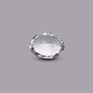 Natural 5.5 Carat Aquamarine Loose Gemstone Oval Faceted Cut for Fine Jewelry - Product Image 2