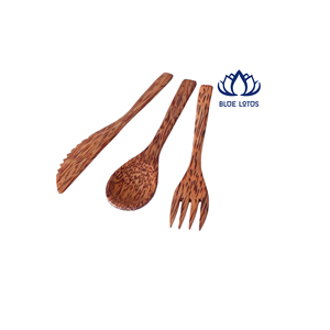 Cuchara de Coco Pulida Ecológica, Segura y Limpia, Ideal para Mezclar Ensaladas y Remover Café, Precio Económico - Product Image 1