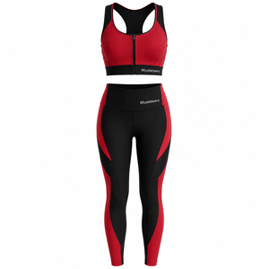 Conjuntos de Yoga para Mujer de Tallas Grandes, Color Personalizado, Transpirables, de Secado Rápido, Alto Rendimiento, Calidad Premium, para Fitness - Product Image 6