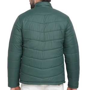 Veste matelassée personnalisée de qualité supérieure, fabriquée au Pakistan, vestes matelassées amples sur mesure pour hommes, manteau matelassé épais pour l'hiver - Product Image 4