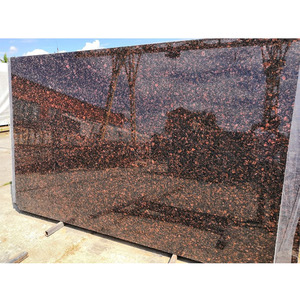 กระเบื้องหินแกรนิตสีน้ำตาลแทนแผ่นหินแกรนิตสีน้ำตาลเข้มและเคาน์เตอร์ห้องครัวของหินแกรนิตสีน้ำตาลเข้มในราคาที่ดีที่สุด - Product Image 1