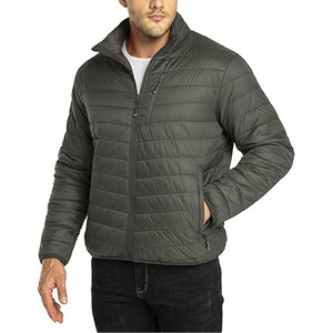 Chaqueta Acolchada de Invierno Personalizada en Color, Talla y con su Logotipo para Hombre, Chaquetas Acolchadas Tipo Burbuja - Product Image 1