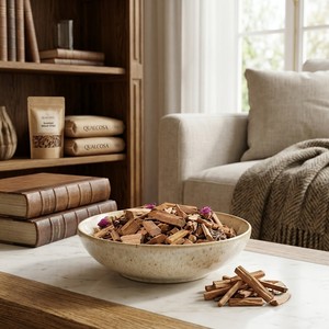 Bâtonnets d'encens naturels parfumés en bois d'Inde, pot-pourri aromatique pour la maison, diffuseur décoratif, copeaux de bois de santal pour brûleurs - Product Image 1