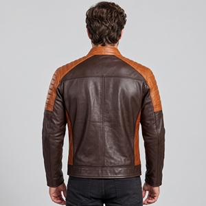 Veste de moto de qualité supérieure fabriquée en cuir durable, offre un ajustement confortable, vêtements de course pour moto. - Product Image 3