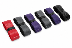 Ensemble de bandes adhésives pour raquettes de badminton, en caoutchouc antidérapant, écologiques, légères, multicolores, pour la protection du manche de la raquette, entraînement - Product Image 4