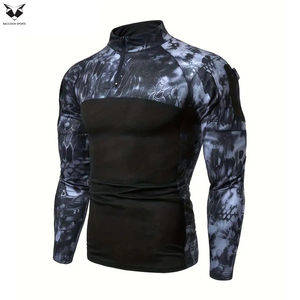 In Different Color Latest Design Product Premium Quality Fight Training Wear Men Quick-Dry Adult Sports Rash Guard Top - Product Image 2