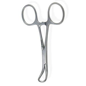 Abrazaderas de toalla Backhaus de acero inoxidable con bloqueo quirúrgico Manual de 3,5 pulgadas, instrumentos de cirugía oftálmica básicos - Product Image 3