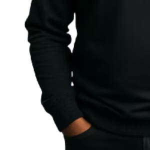 Sweat-shirt graphique noir pour homme 1938, pull décontracté à manches longues, streetwear quotidien, vêtement confortable pour un style de vie actif - Product Image 4