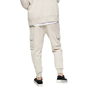 Custom Men's Casual Cargo Hoodie Jogger Set Streetwear 2 piezas Chándal Liso Ropa Casual Moda Streetwear - Product Image 6