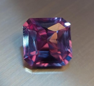 Alexandrite Square Cut Natural Loose Gemstone Certified Rare Color <b>Change</b> Jewelry Stone - Product Image 2