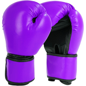 Premium Quality Custom Boxing Gloves Wholesale OEM ODM Durable PU Leather Multi <b>Layer</b> Foam Padding Waterproof Lace-Up Closure - Product Image 3
