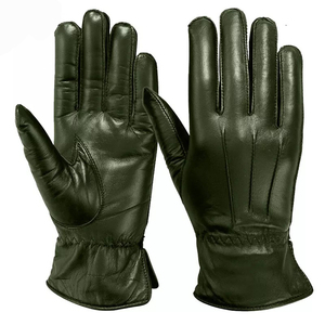 Gants de vélo en cuir faits main de qualité supérieure - Conception respirante sans doublure pour l'hiver, les activités de plein air, les voyages décontractés, élégants pour hommes et femmes - Product Image 2