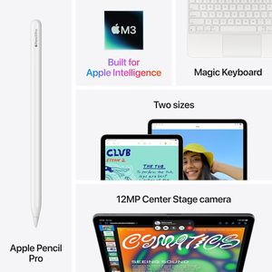 Brand New <b>for</b> 11" with M3 Chip Built <b>for</b> Intelligence Liquid Retina Display 128GB 12MP Front/Back <b>Camera</b> 1-Year Warranty - Product Image 4