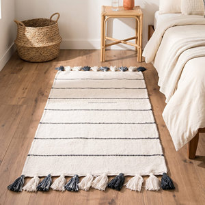 <b>Kitchen</b> Rug Boho Decorative Indoor Carpet For <b>Kitchen</b> Dining Room Bedroom Eco-friendly High Pile Boho Flat Weave Rug - Product Image 6