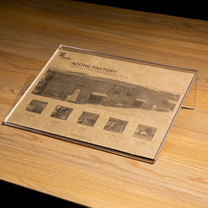 Étagère de présentation moderne en acrylique pour signalétique de bureau à domicile, fournisseur OEM Vietnam ADONG A88 - Product Image 1