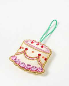 Adorno de Fresa con Cuentas, Decoración Colgante para Árbol de Navidad - Product Image 3