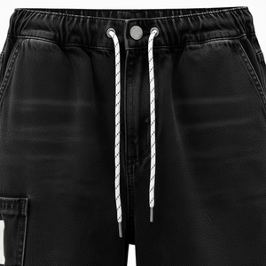 Jeans en denim élégants pour hommes, coupe droite vintage, marque personnalisée, haute qualité, décontractés et durables, vente en gros - Product Image 2