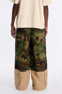 Pantalones Cargo de Camuflaje Personalizados para Hombre, Pantalones Anchos de Estilo Urbano, Pantalones para Hombre, Proveedor OEM - Product Image 4