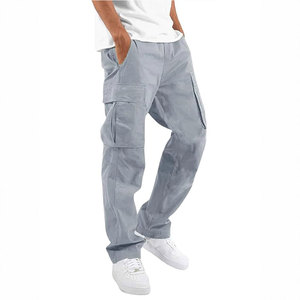Pantalones Cargo de Uso Diario para Hombre, Pantalones Cargo Utilitarios para Exteriores, Pantalones Cargo de Algodón para Hombre - Product Image 4