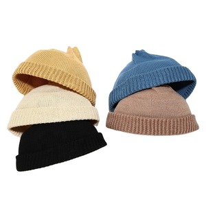 Unisex Solid Color Knit Beanie Hat 100% Acrylic Cuffed <b>Winter</b> <b>Cap</b> Casual Style for Adults - Product Image 1