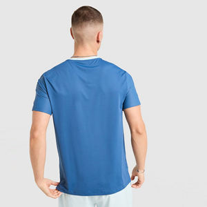 Camisetas de Algodón para Hombre con Logotipo Personalizado al por Mayor, Tallas Grandes, Hombros Caídos, Tela Gruesa, Estilo Urbano Digital, Secado Rápido - Product Image 3