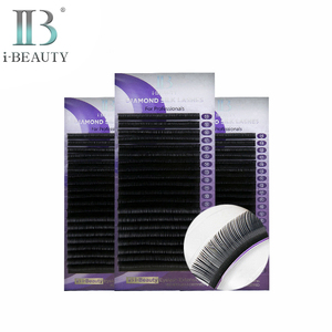 ต่อขนตา I-BEAUTY - ขนตา Ib Diamond Silk Mix จากเกาหลี คุณภาพสูง ขนตาธรรมชาติ ยาว งอนสวย - Product Image 1