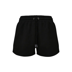 Ensemble décontracté deux pièces pour femme : chemise boutonnée à manches courtes et short au-dessus du genou, personnalisable avec logo, vente en gros - Product Image 4