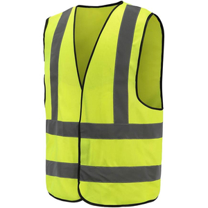 Hi Vis <b>Work</b> Wear <b>Construction</b> Worker Uniform High Visibility Cotton Reflective Polo Shirt Safety <b>Clothes</b> Road Cleaners - Product Image 3