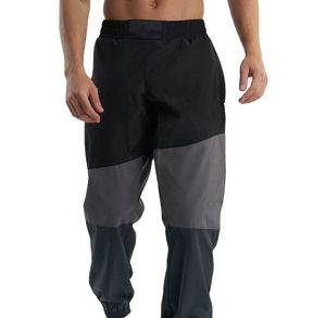 Ensemble de survêtement homme color block avec sweat-shirt à col montant zippé et pantalon respirant, coupe droite, en polyester, idéal pour l'automne - Product Image 4