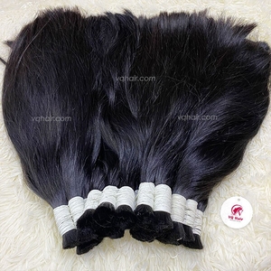 Máquina recta de bebé vietnamita a granel de calidad superior, cabello humano de Color Natural de doble trama, cabello VQ al por mayor para blanquear - Product Image 2