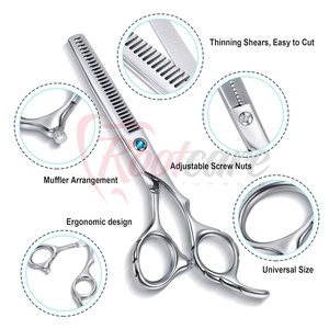 Professional Hair Thinning <b>Scissors</b> Sharp Edge Hair Thinning <b>Scissors</b> For Hair Styling Salon Daily Use Tool - Product Image 4