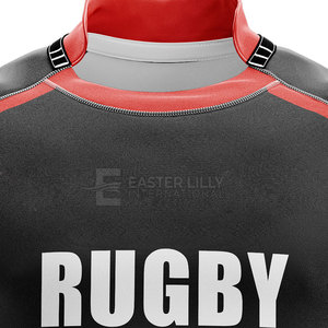 Conjunto de Ropa Deportiva Resistente para Equipos de Rugby, Uniforme con Tela que Absorbe la Humedad, Ajuste Cómodo para Partidos - Product Image 4