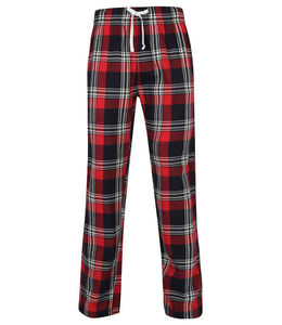 Pantalones de Pijama para Hombre, Ligeros, Estilo Casual, con Estampado de Tartán, de Franela, con Ajuste Ajustable para un Sueño Cómodo - Product Image 5