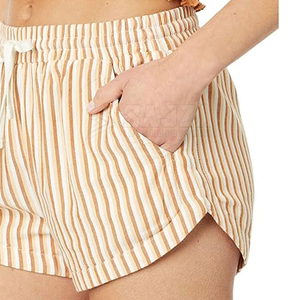 Shorts de bain de qualité supérieure pour femmes, respirants, écologiques, séchage rapide, polyester/coton, vêtements décontractés, best-seller, vente en gros, OEM - Product Image 3
