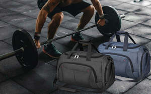 Sac de voyage pour homme en polyester imperméable et résistant, idéal pour le sport et la gym, avec logo personnalisé - Vente en gros 2025 - Product Image 6