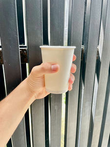 แก้วกาแฟแบบใช้แล้วทิ้ง เกรดอาหาร ผลิตจากพลาสติก PE เคลือบผิวเดียว เป็นมิตรต่อสิ่งแวดล้อม ยี่ห้อ GREEN NEST พร้อมบริการพิมพ์โลโก้ตามสั่ง - Product Image 6