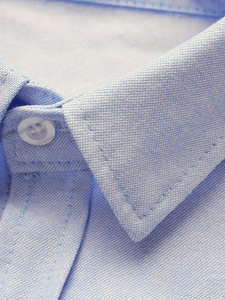 Boys' White Shirt Children's White Shirt School Uniform Performance Wear Four-Season <b>Long</b>-Sleeve Shirt Blue Shirt Bangladesh - Product Image 5