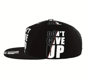 Casquette de baseball unisexe en sergé 100 % coton imperméable, ajustable avec fermeture snapback, motif imprimé, légère, pour l'extérieur - Product Image 3