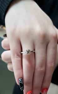 1 CT Lab Grown <b>Diamond</b> <b>Ring</b> in 18K Gold | IGI Certified for | Luxury Engagement Wedding <b>Ring</b> | Elegant Bridal Jewelry - Product Image 1