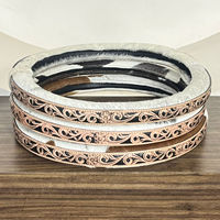 Housse de protection et de décoration pour volant de voiture en cuir de vachette véritable, faite à la main, pour l'Expo de Mars – Accessoire d'intérieur de voiture de luxe