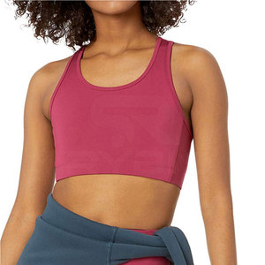 Soutien-gorge de sport personnalisé OEM/ODM avec logo pour femme – Confortable, rembourré, pour le yoga – Fournisseur d'articles de sport de maintien - Product Image 3