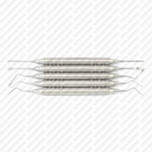 Instrumentos manuales de cirugía oral para elevación de sinusos y tejido gingival en implantes dentales, herramientas para túnelización periodontal y elevación de sinusos. - Product Image 4