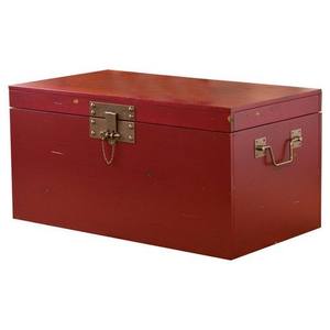 Coffre de rangement en acier vert olive Duo avec quincaillerie or rose pour une organisation élégante de la maison - Product Image 5