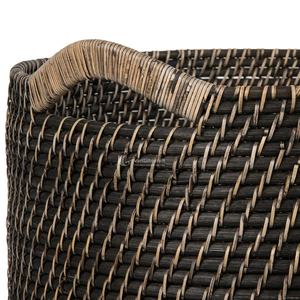 Cesta de Mimbre de Ratán de Primera Calidad, Solución de Almacenamiento y Decoración Tejida a Mano Natural de Vietnam, Venta al por Mayor - Product Image 3