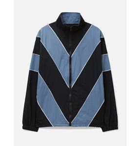 Ensemble de survêtement deux pièces personnalisé en nylon et polyester pour homme – Veste coupe-vent et pantalon de jogging pour l'été - Product Image 3