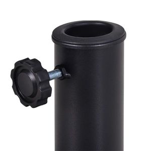 Base per Ombrellone Quadrato da Giardino in Acciaio Inossidabile per Patio, Ristorante, Hotel, Spiaggia, Piscina, Raggio 3m, Struttura in Acciaio - Product Image 6
