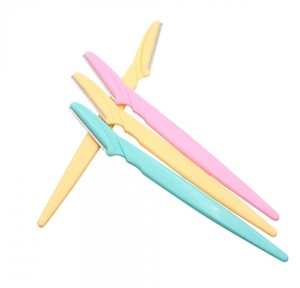 Cuchilla para Dar Forma a las Cejas, Raspador de Cejas, Maquinilla de Afeitar Facial con Cubierta, Kit de Depilación Facial, Belleza - Product Image 4