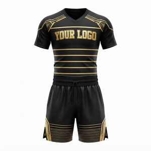 Conjunto Deportivo Personalizado para Hombre, Camiseta Deportiva Transpirable de Manga Corta y Pantalones Cortos de Entrenamiento a Juego para Clubes Deportivos - Product Image 6