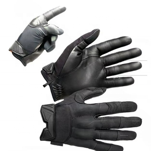 Gants tactiques légers en cuir de paume résistants à l'eau pour hommes - Product Image 2
